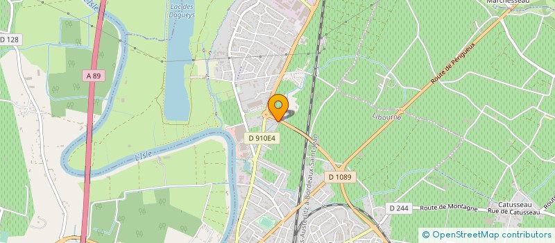 localisation de l'entreprise SQUASH CLUB LIBOURNAIS  LIBOURNE