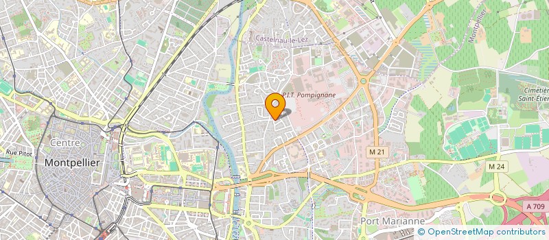 localisation de l'entreprise SQUASH LOB ATYPIQUE MONTPELLIERAIN à MONTPELLIER