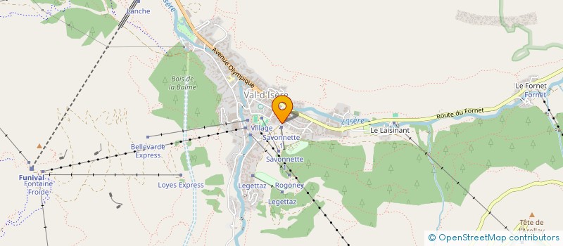 localisation de l'entreprise SQUAW VALLEY LOCATION  VAL D'ISERE