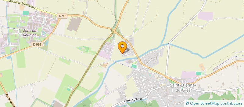 localisation de l'entreprise SQUILBIN  MAS-BLANC-DES-ALPILLES