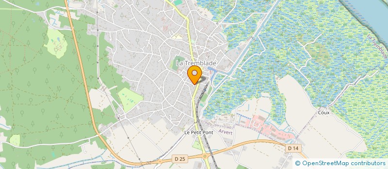 localisation de l'entreprise SQUIRREL  LA TREMBLADE