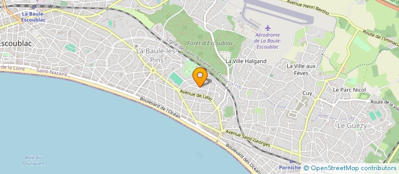 localisation de l'entreprise SQUIRREL IMMO à LA BAULE-ESCOUBLAC