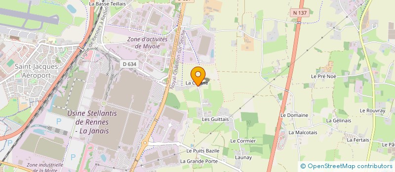 localisation de l'entreprise SQUIRRELS  NOYAL-CHATILLON-SUR-SEICHE