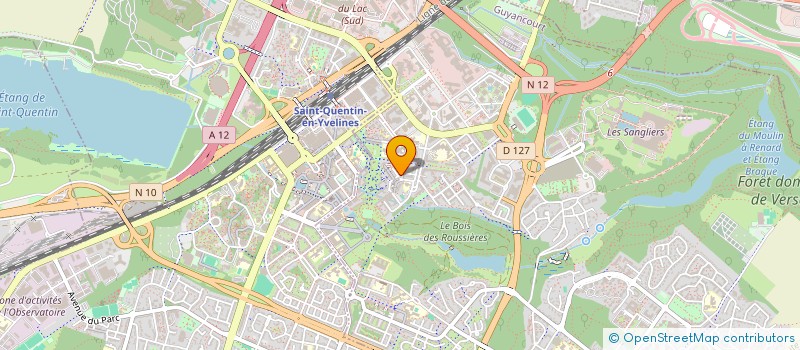 localisation de l'entreprise SQY LOC  GUYANCOURT