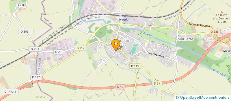 localisation de l'entreprise SQYBAGEST à HOUDAN
