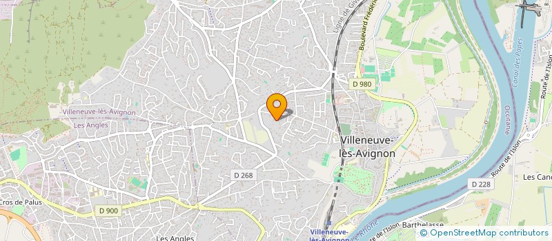 localisation de l'entreprise SR 2L  VILLENEUVE-LES-AVIGNON