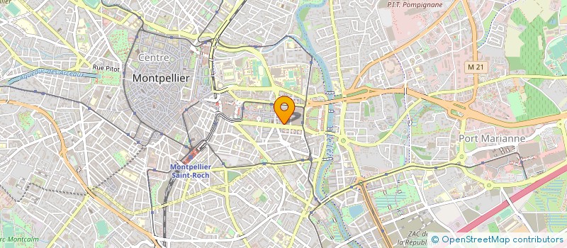 localisation de l'entreprise SR 34 à MONTPELLIER