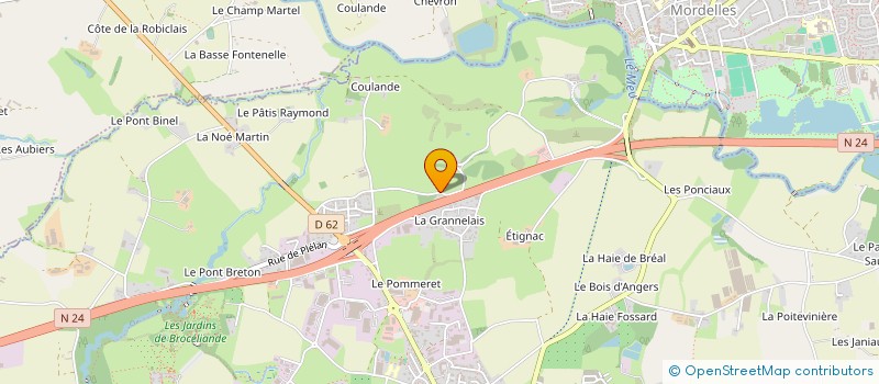 localisation de l'entreprise SR 35 SOCIETE RECUPERATION 35 à BREAL-SOUS-MONTFORT