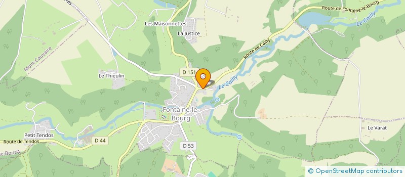 localisation de l'entreprise SR  FONTAINE-LE-BOURG