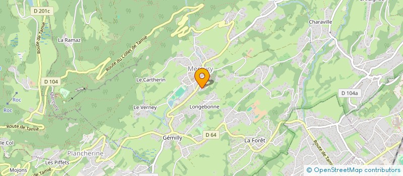 localisation de l'entreprise SR ARBO  MERCURY