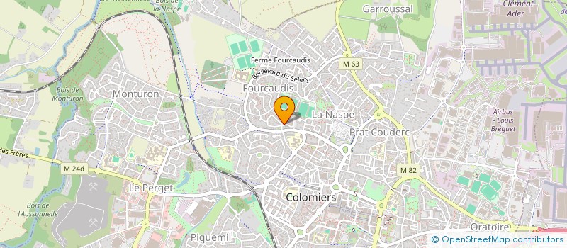localisation de l'entreprise SR AVENIR à COLOMIERS