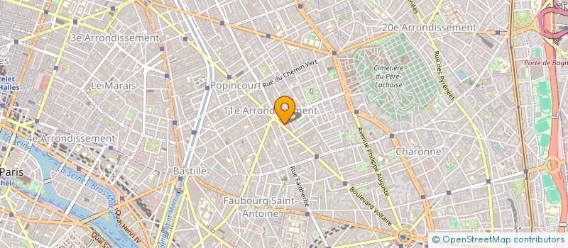 localisation de l'entreprise SR BEAUTE  PARIS