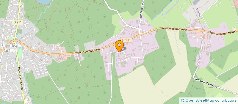 localisation de l'entreprise SR BORDEAUX  SAINT-JEAN-D'ILLAC