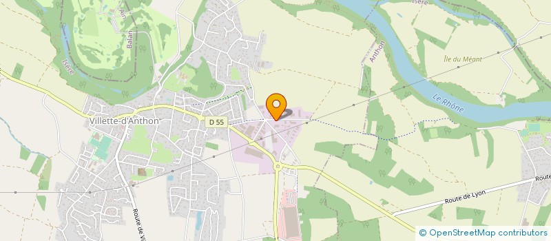 localisation de l'entreprise SR CARS  VILLETTE-D'ANTHON