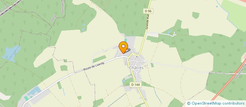 localisation de l'entreprise SR CLEAN  CHATRES