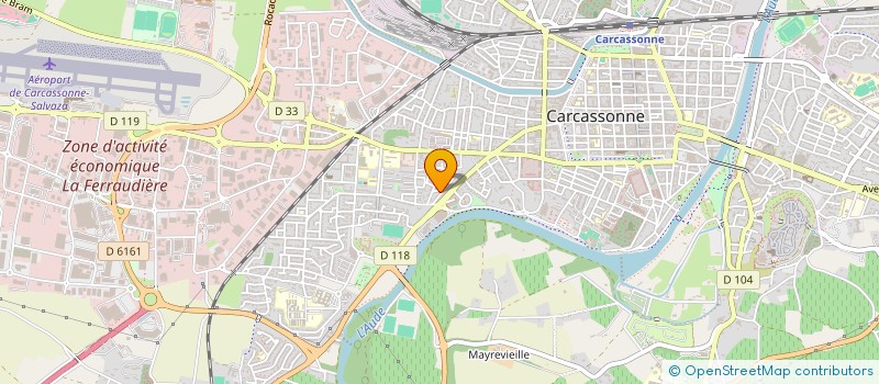 localisation de l'entreprise SR CONCEPTION à CARCASSONNE