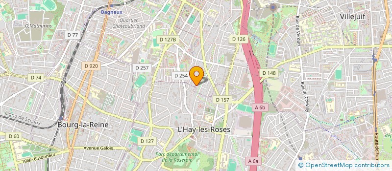 localisation de l'entreprise SR CONSEIL à CACHAN