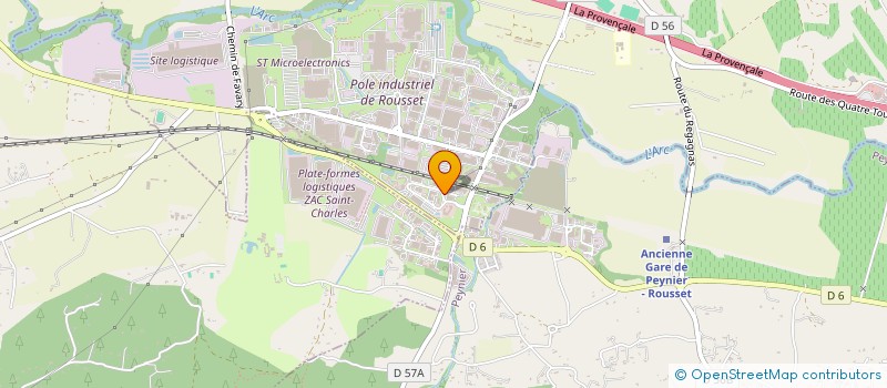 localisation de l'entreprise SR CONSEILS  ROUSSET