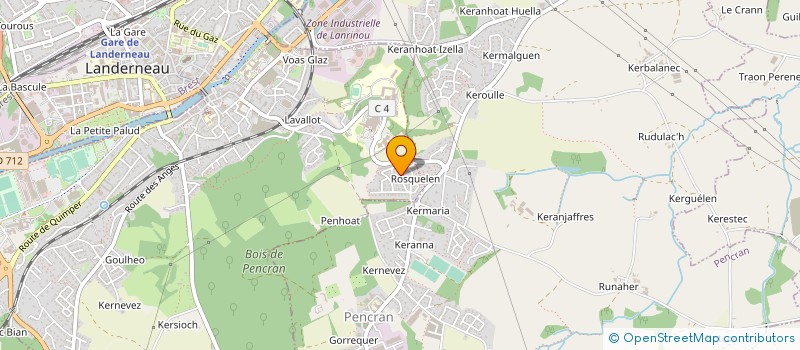 localisation de l'entreprise SR CONSULTING à LANDERNEAU