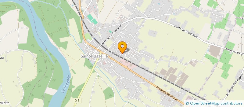 localisation de l'entreprise SR DIAG 47  SAINTE-BAZEILLE