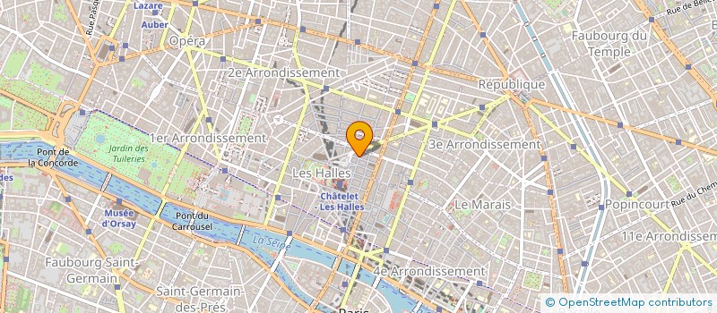 localisation de l'entreprise SR DISTRIBUTION à PARIS