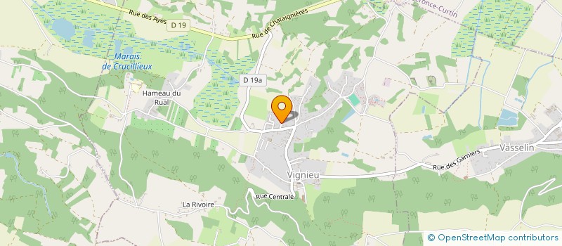 localisation de l'entreprise SR DRONE SERVICES  VIGNIEU