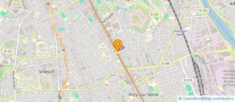 localisation de l'entreprise SR ET ZA à VITRY-SUR-SEINE