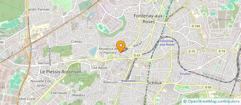 localisation de l'entreprise SR EYE CONSULTING à FONTENAY-AUX-ROSES