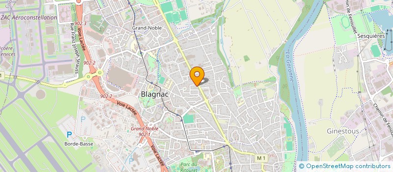 localisation de l'entreprise SR FOOD LIMITED à BLAGNAC