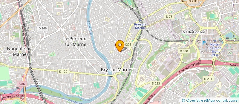 localisation de l'entreprise SR GESTIONS  BRY-SUR-MARNE