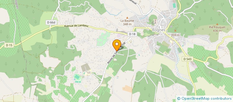 localisation de l'entreprise SR HOLDING  ROGNES