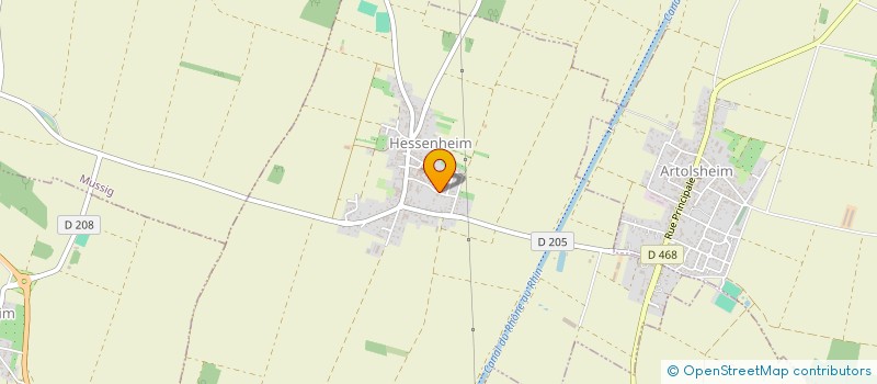 localisation de l'entreprise SR IMMO  HESSENHEIM