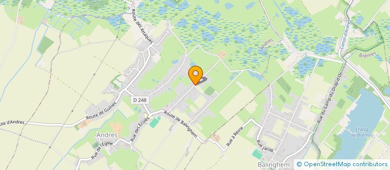 localisation de l'entreprise SR IMMO  ANDRES