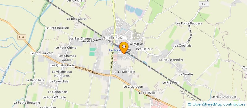 localisation de l'entreprise SR-INNOV  LA FRESNAIS