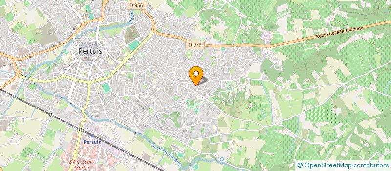 localisation de l'entreprise SR INVEST  PERTUIS