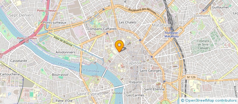 localisation de l'entreprise SR INVEST  TOULOUSE