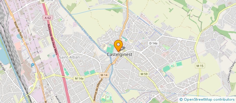 localisation de l'entreprise SR INVESTISSEMENTS à TOULOUSE