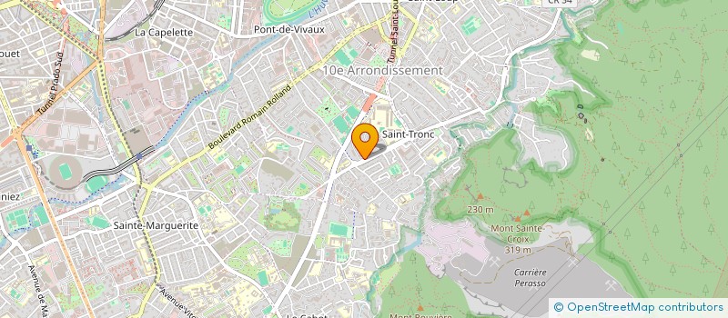 localisation de l'entreprise SR JANTES AUTO RENOVATION  MARSEILLE