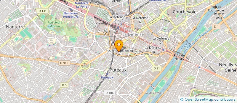 localisation de l'entreprise SR LAIMONDS  PUTEAUX