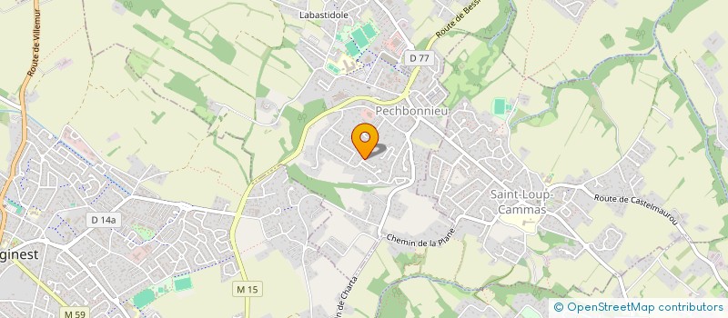 localisation de l'entreprise SR LOGISTIQUE  PECHBONNIEU