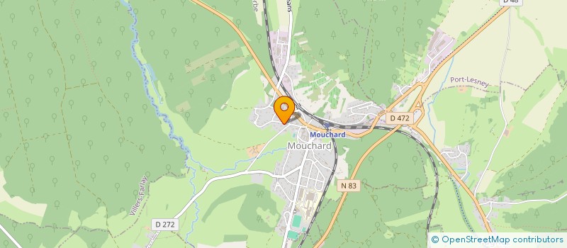 localisation de l'entreprise SR MAINTENANCE  MOUCHARD