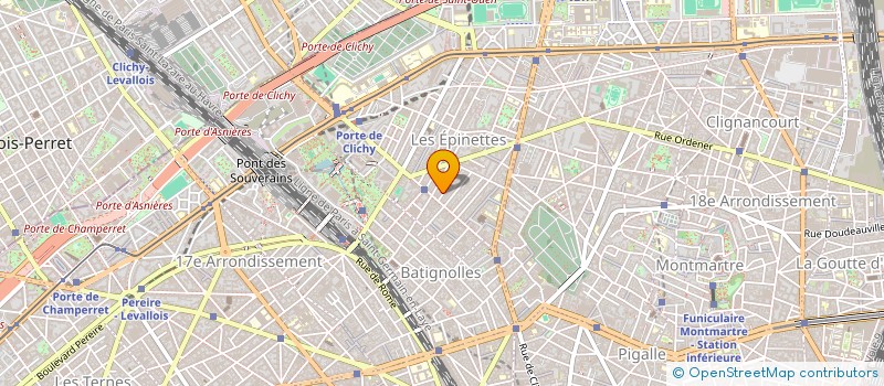 localisation de l'entreprise SR MULTI-SHOP  PARIS