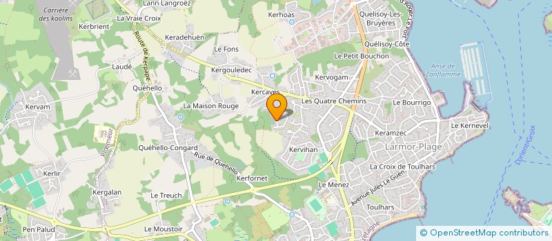 localisation de l'entreprise SR PATRIM  LARMOR-PLAGE