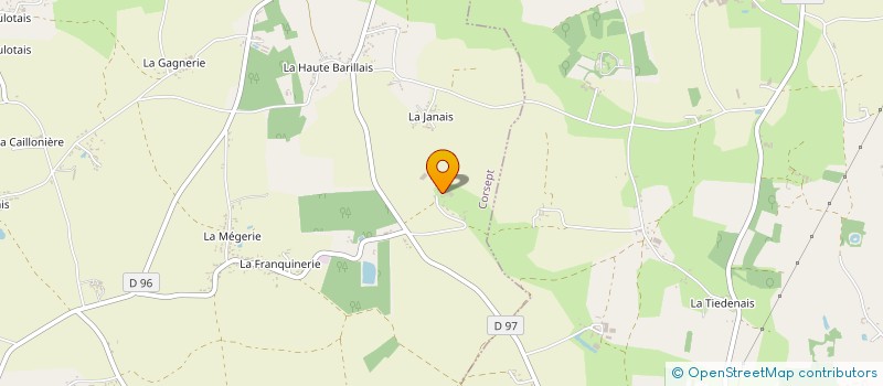 localisation de l'entreprise SR RENOV 44  CORSEPT