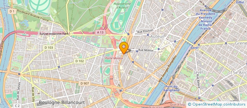 localisation de l'entreprise SR SERVICE à PARIS