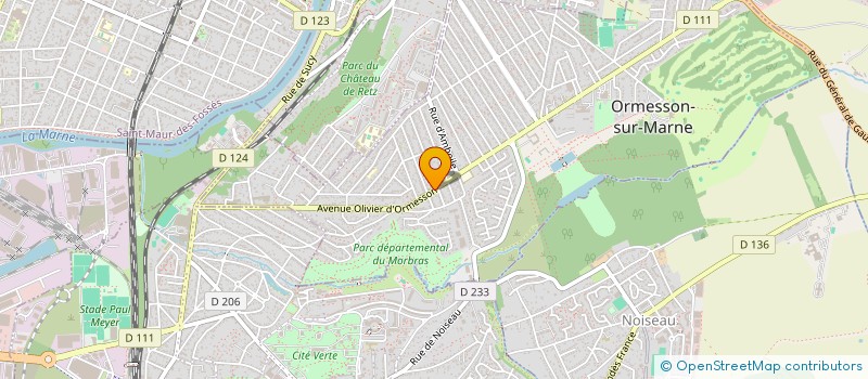 localisation de l'entreprise SR SERVICES  ORMESSON-SUR-MARNE