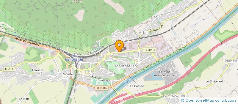 localisation de l'entreprise SR SPORTS  MONTMELIAN