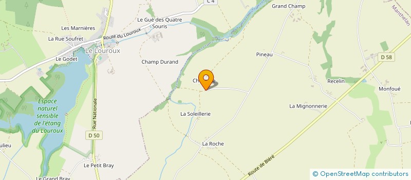 localisation de l'entreprise SR TAILLE DE PIERRE à MANTHELAN