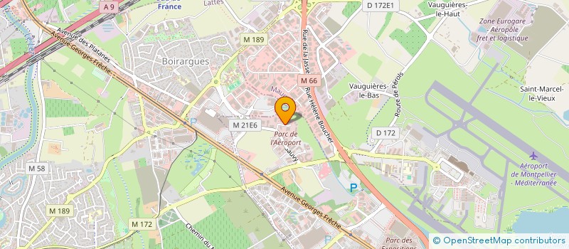 localisation de l'entreprise SR UNITY  PEROLS