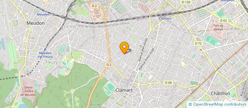 localisation de l'entreprise SR VAC ECHANGE à CLAMART